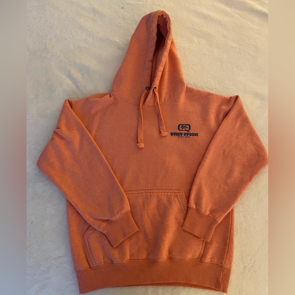 Quiet Storm Orange Hoodie